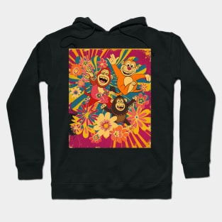 Monkey Banana Splits Craze Hoodie